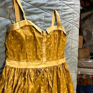 Lindy Bop polka dot swing dress